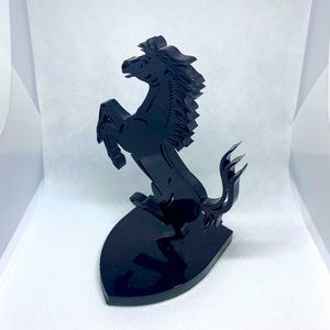 Ferrari Logo tabletop engraving